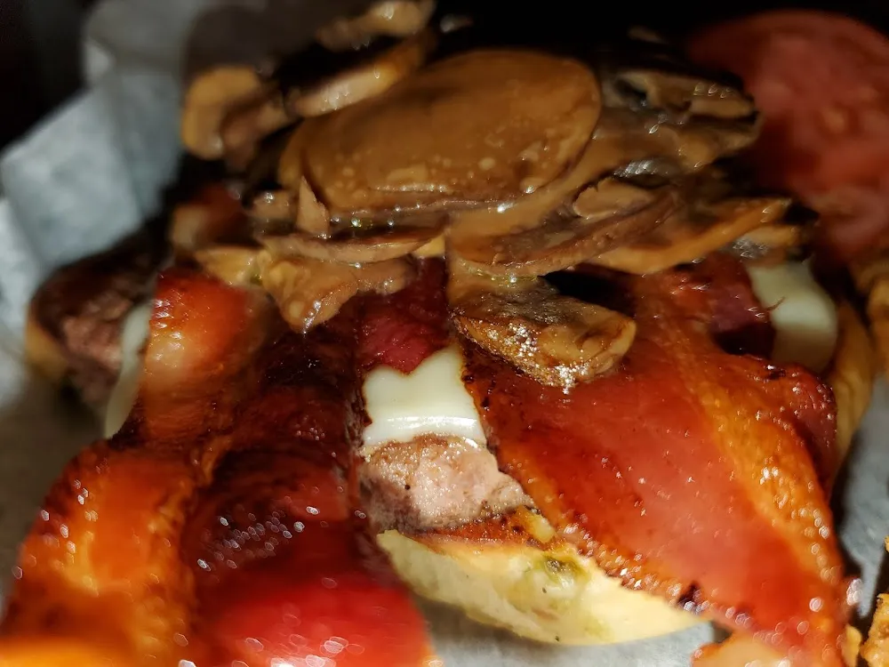 Bacon Mushroom Swiss Burger