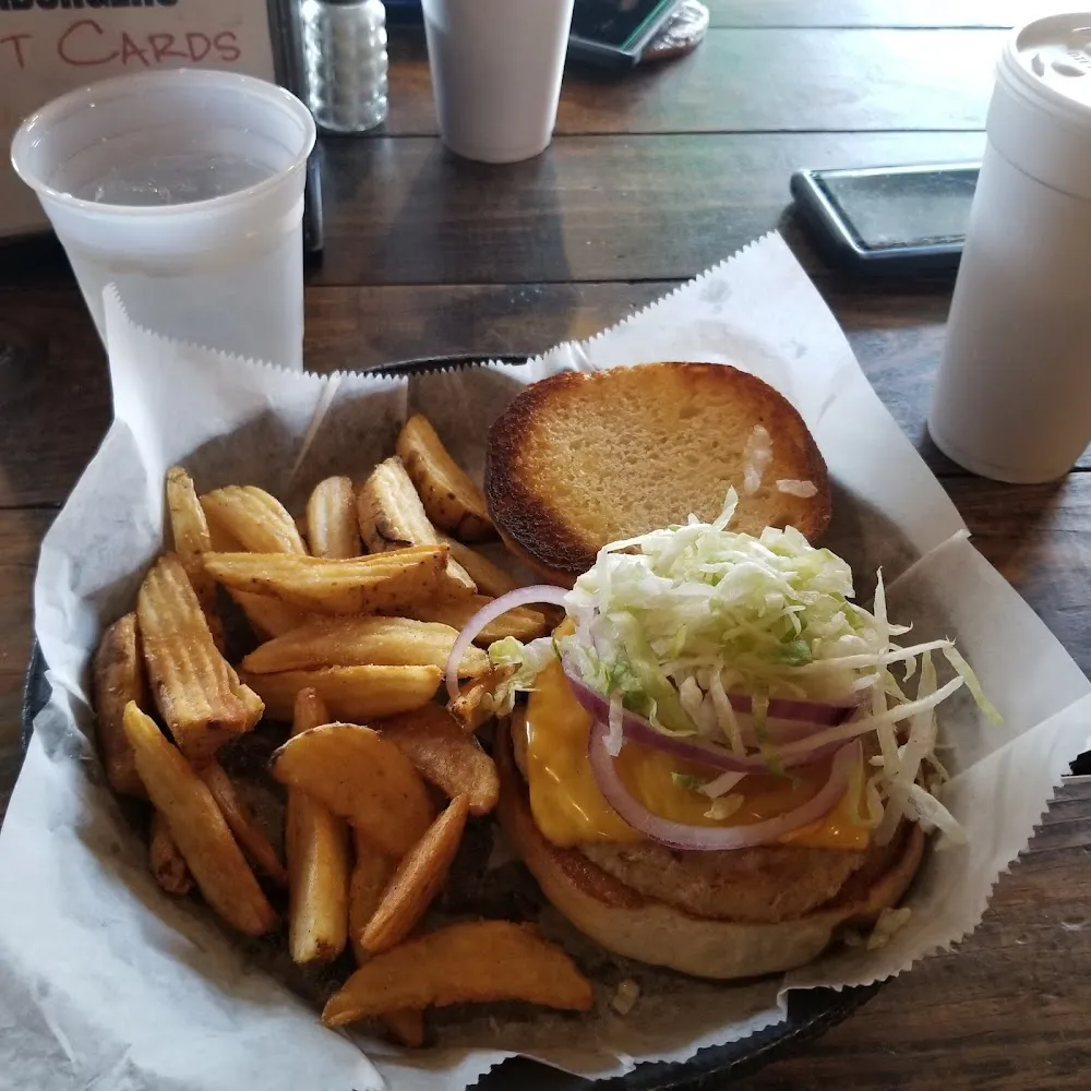 Turkey Burger with a One Steak Sauce